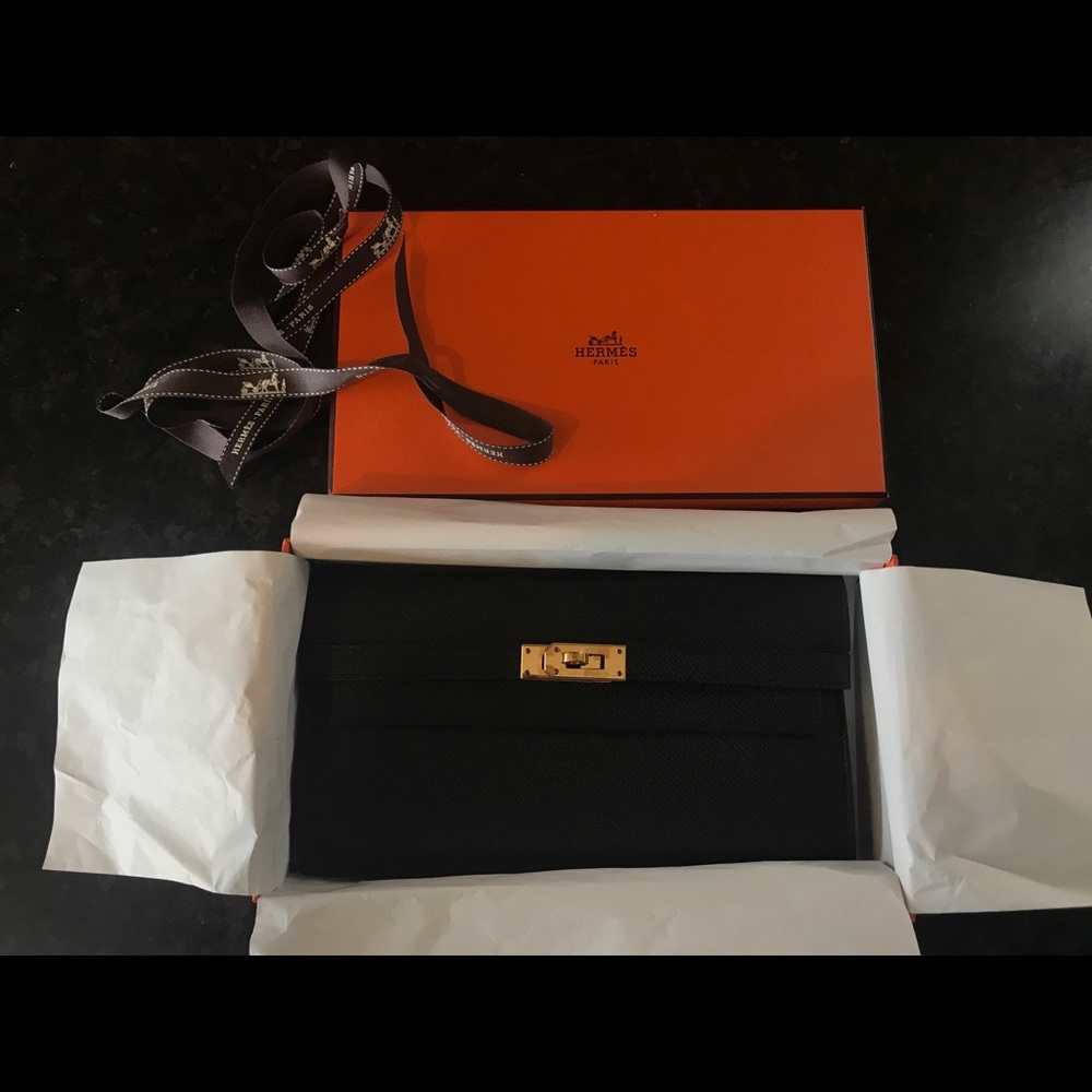 Hermès classic kelly wallet